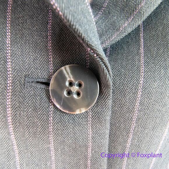 Tahari Arthur S. Levine pipe blazer three-button, women's size 14 - Picture 6 of 10